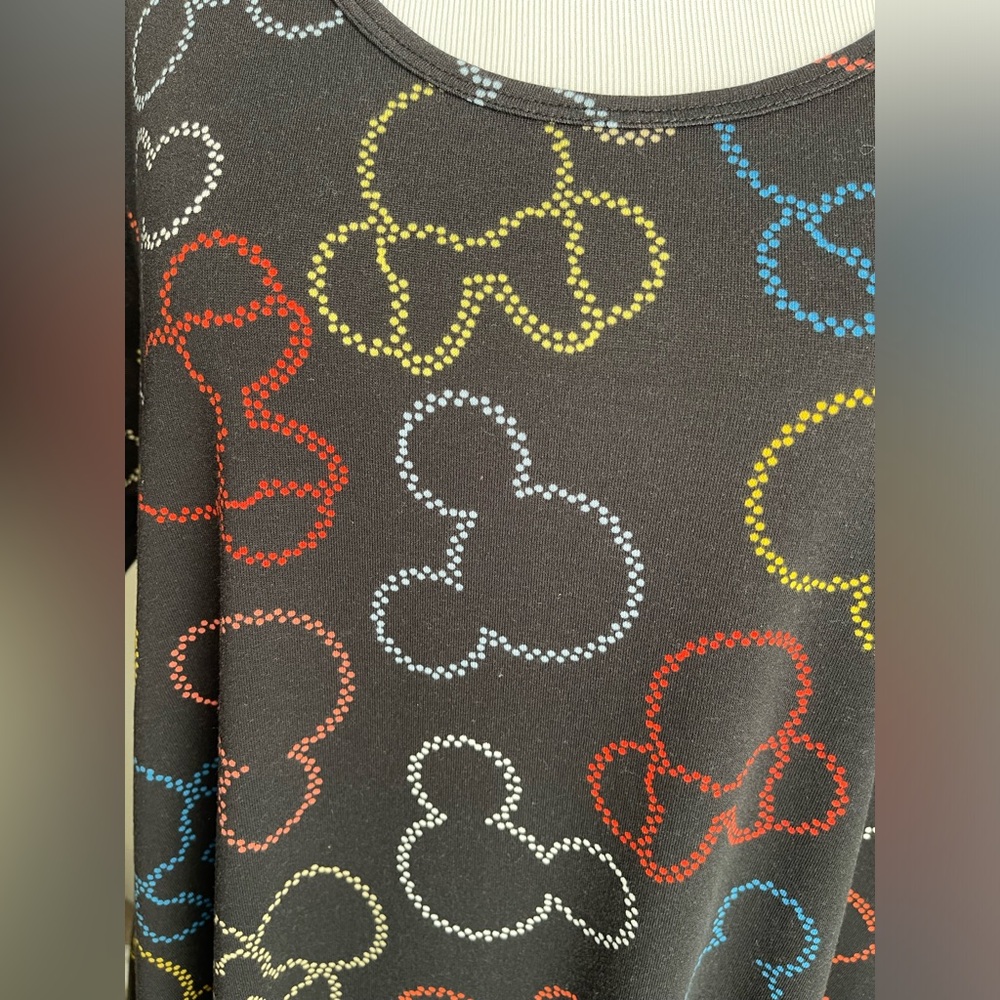LulaRoe Disney Mickey & Minnie Dress Large - Picture 4 of 6